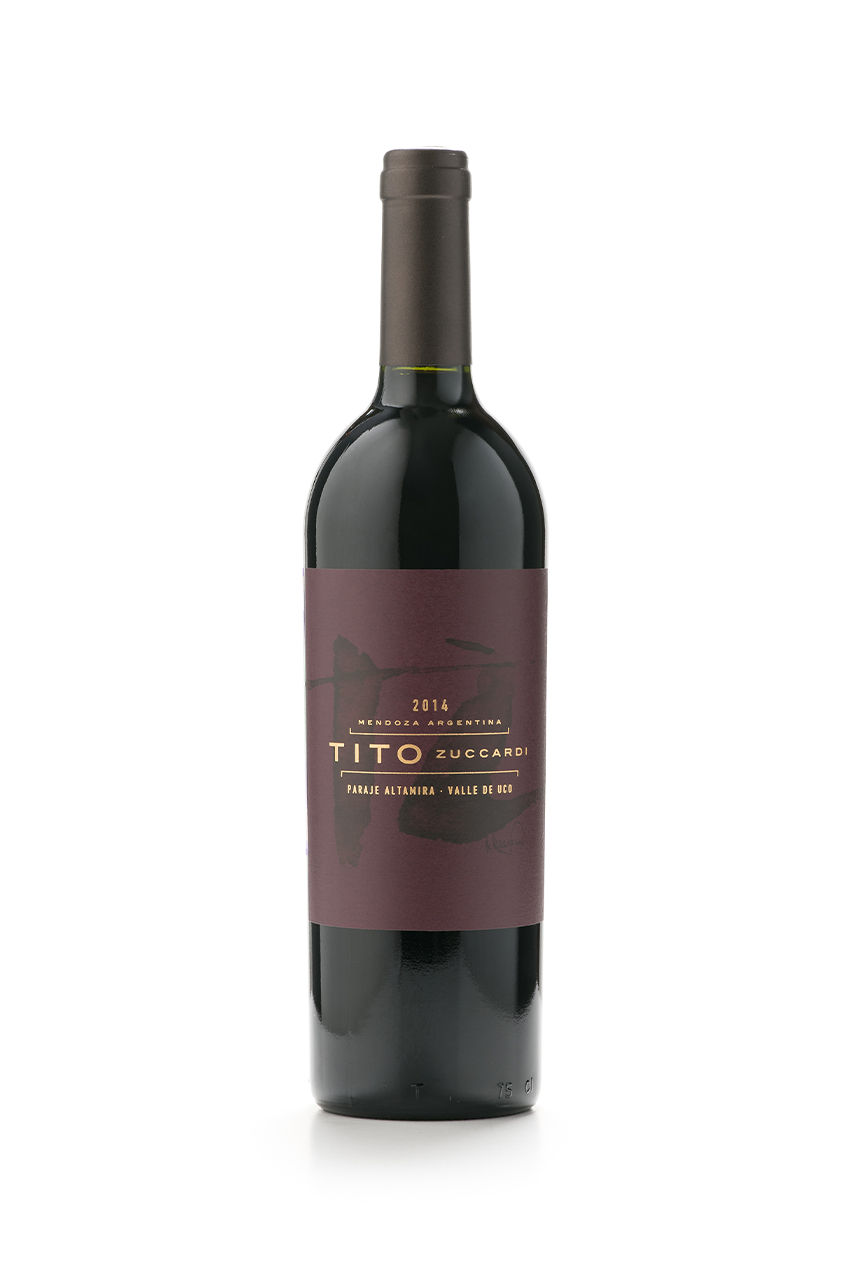 Вино Тито Зуккарди, красное, сухое, 0.75л